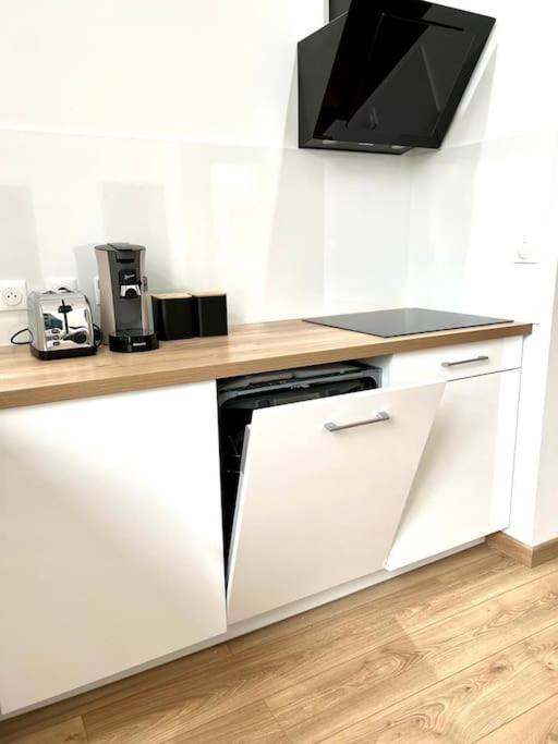 Cosy T3 Centre Reims/Pkg Prive Lejlighed Eksteriør billede